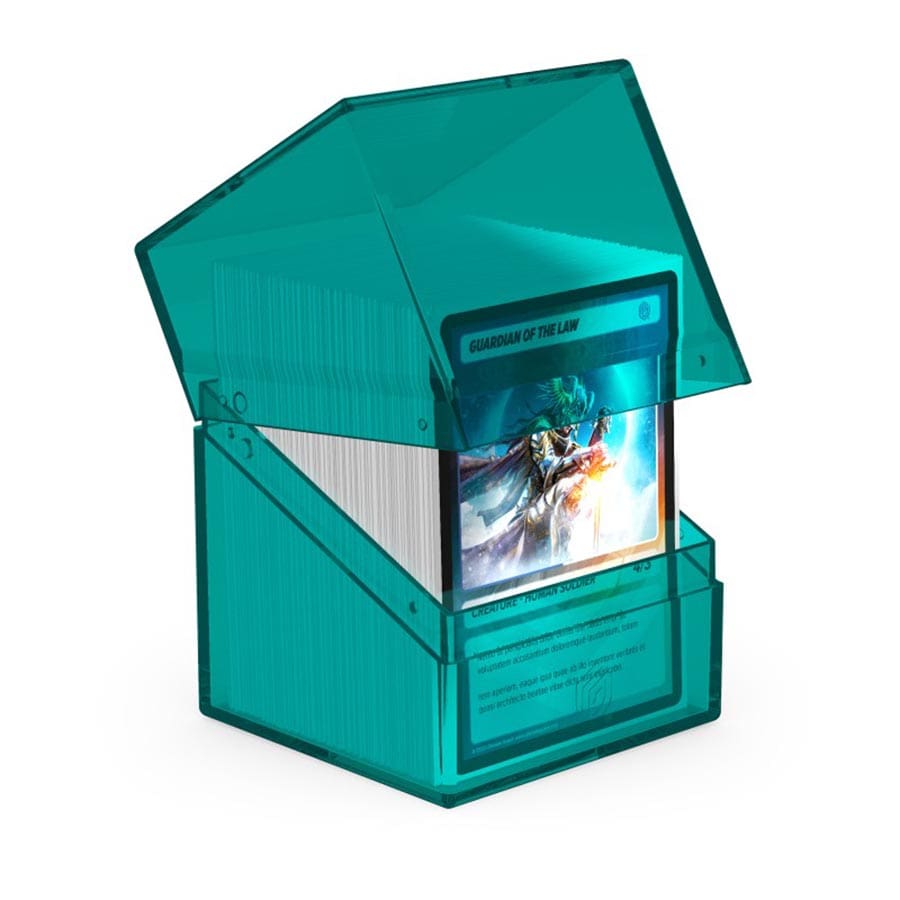 DECK CASE 100+ BOULDER: CLEAR MALACHITE