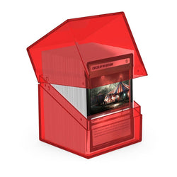 DECK CASE 100+ BOULDER: CLEAR RUBY