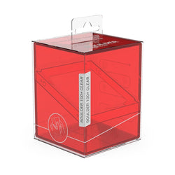 DECK CASE 100+ BOULDER: CLEAR RUBY