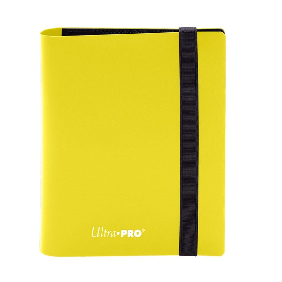 ULTRA PRO: ECLIPSE 2 POCKET PRO-BINDER - LEMON YELLOW