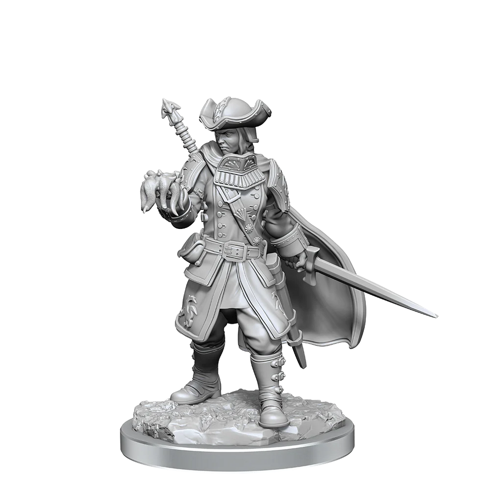 Magic: The Gathering Unpainted Miniatures - Thraben Inspector & Tireless Tracker