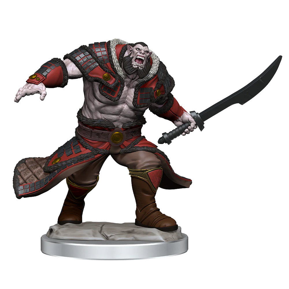 Magic: The Gathering Unpainted Miniatures - Zurgo Helmsmasher & Unyielding Krumar