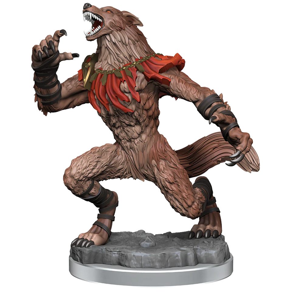 Magic: The Gathering Unpainted Miniatures - Arlinn Kord & Tovolar