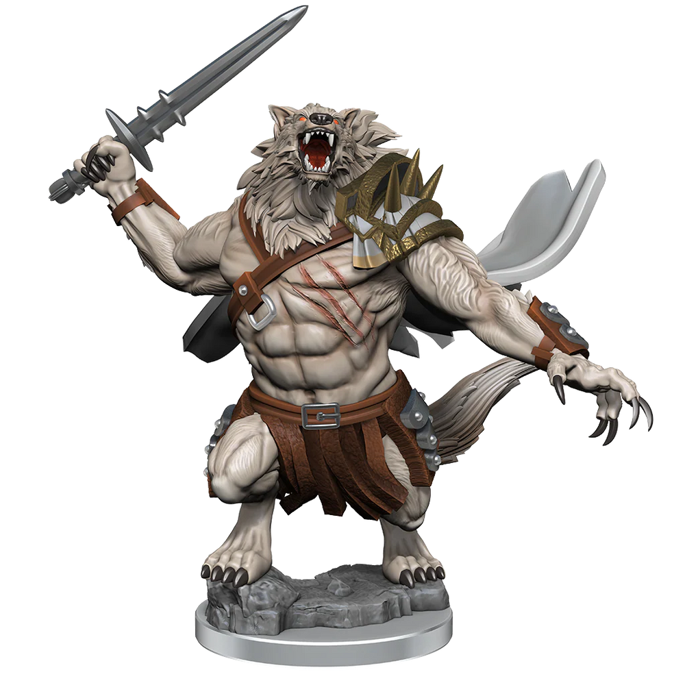 Magic: The Gathering Unpainted Miniatures - Arlinn Kord & Tovolar