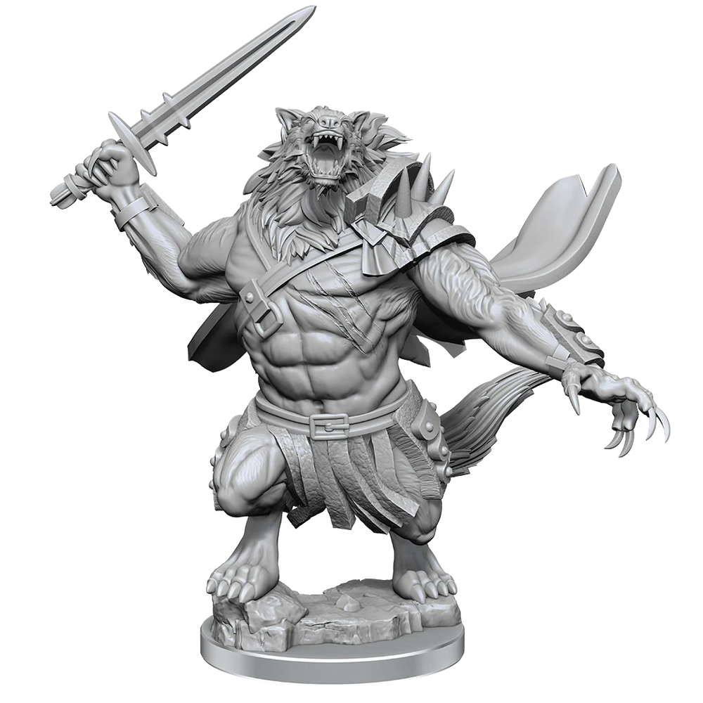 Magic: The Gathering Unpainted Miniatures - Arlinn Kord & Tovolar