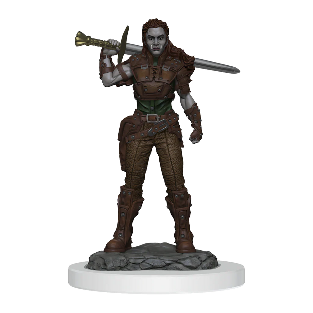 D&D Nolzur's Marvelous Miniatures: Orc Fighter Female