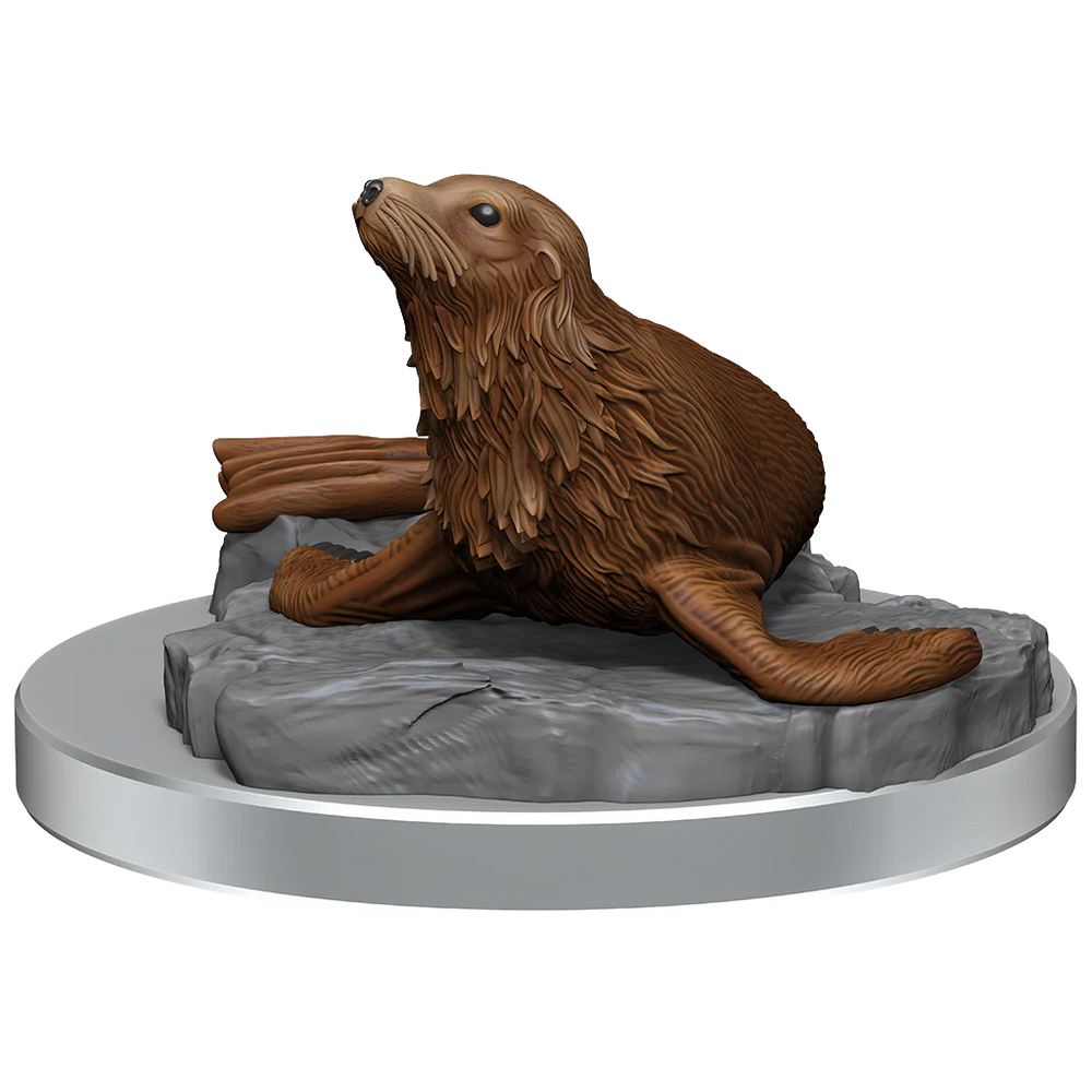 D&D Nolzur's Marvelous Miniatures: Locathah & Seal