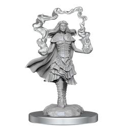 D&D Nolzur's Marvelous Miniatures: Dark Spellcaster & Flameskulls