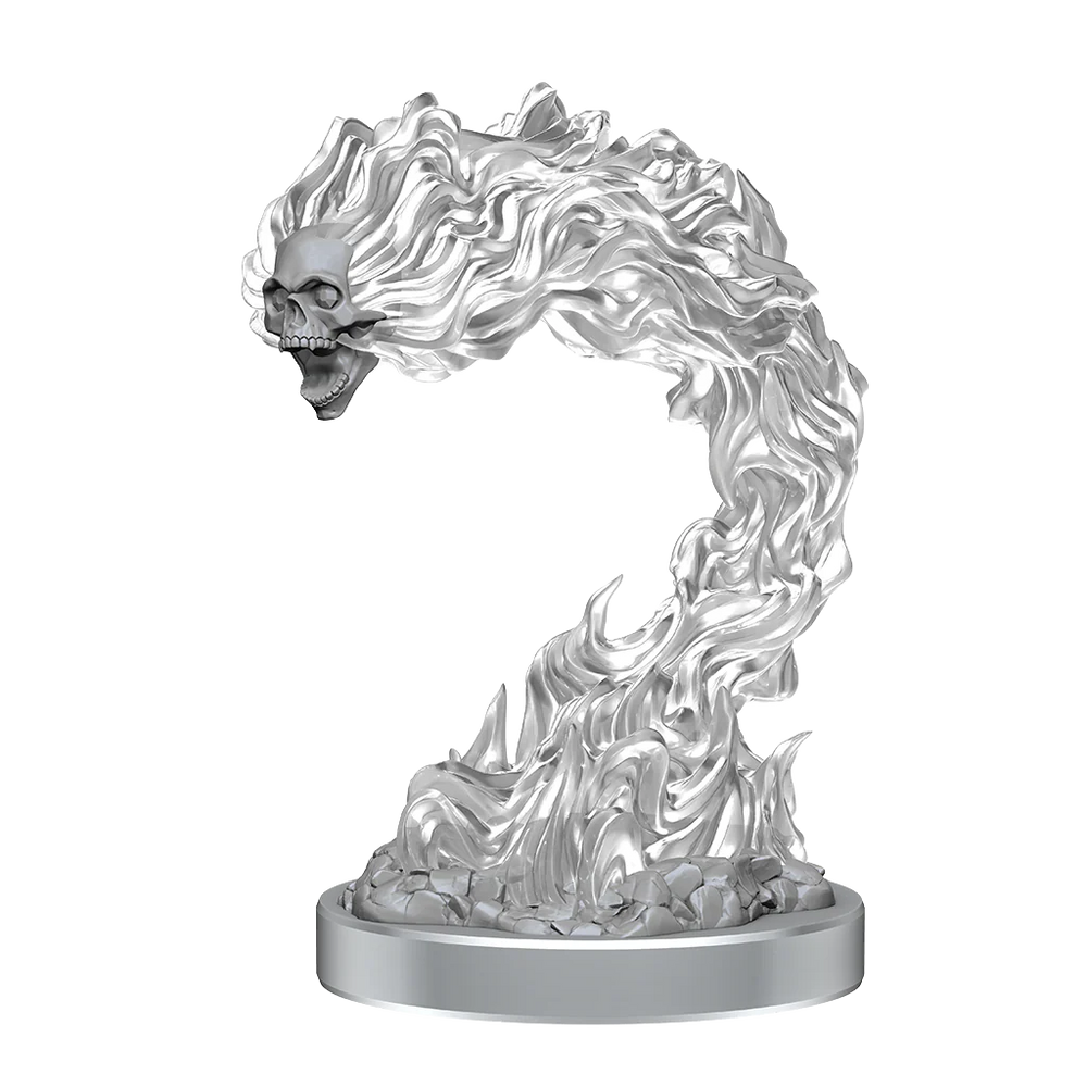D&D Nolzur's Marvelous Miniatures: Dark Spellcaster & Flameskulls
