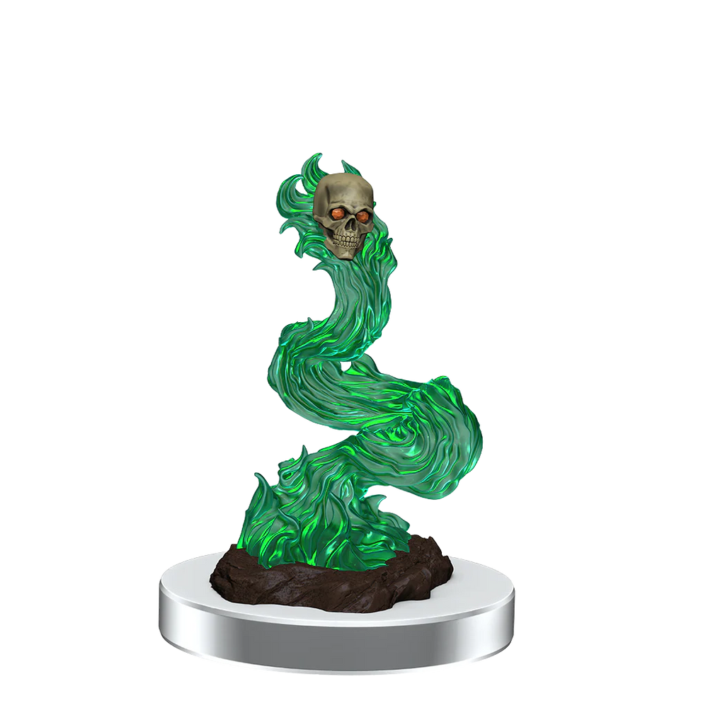 D&D Nolzur's Marvelous Miniatures: Dark Spellcaster & Flameskulls
