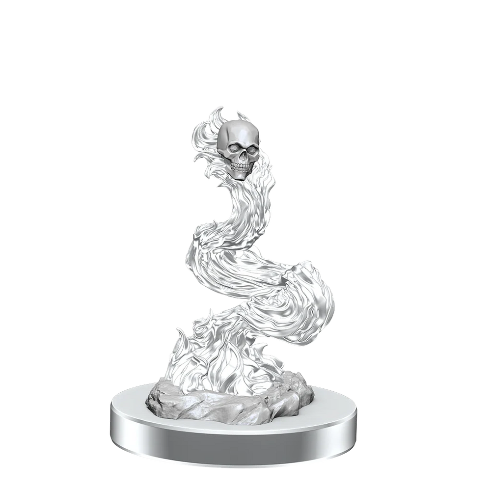 D&D Nolzur's Marvelous Miniatures: Dark Spellcaster & Flameskulls