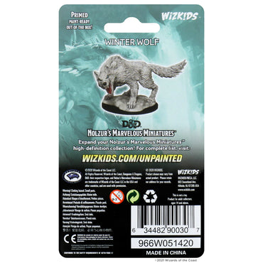 D&D Nolzur's Marvelous Miniatures - Winter Wolf