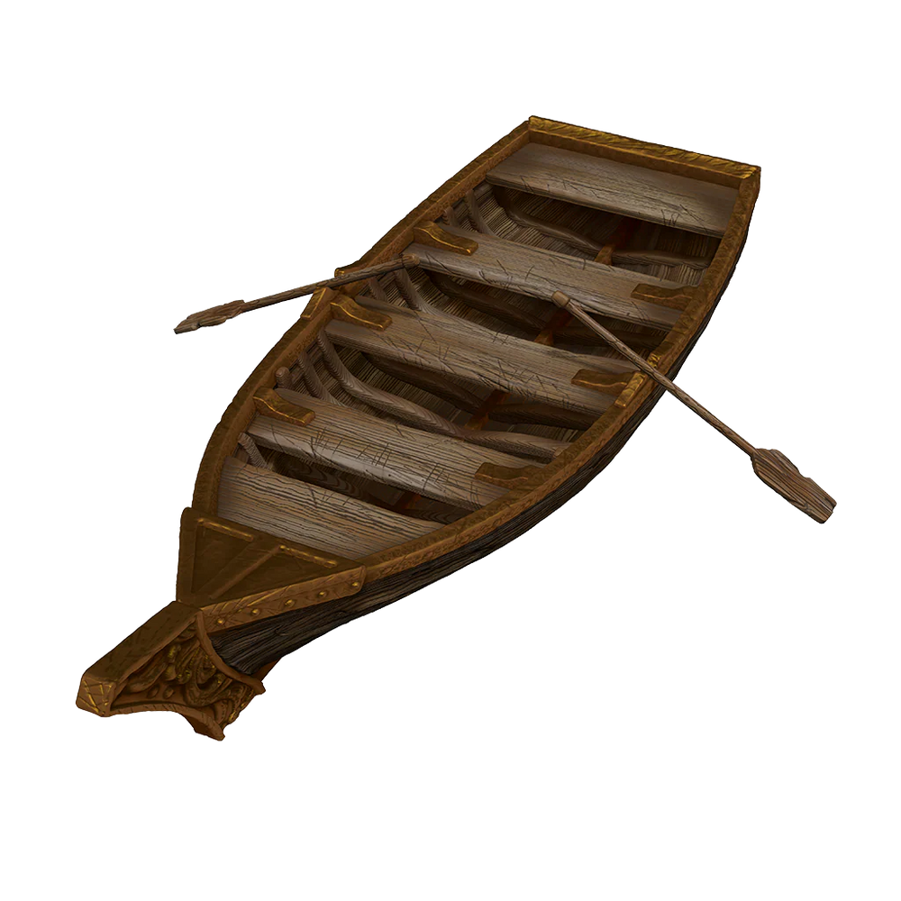 WizKids Deep Cuts: Rowboat & Oars