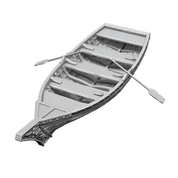 WizKids Deep Cuts: Rowboat & Oars