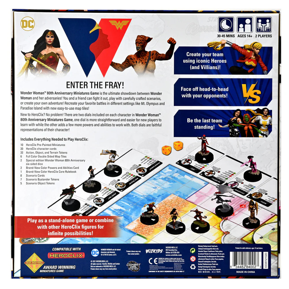 DC Comics HeroClix: Wonder Woman 80th Anniversary Miniatures Game
