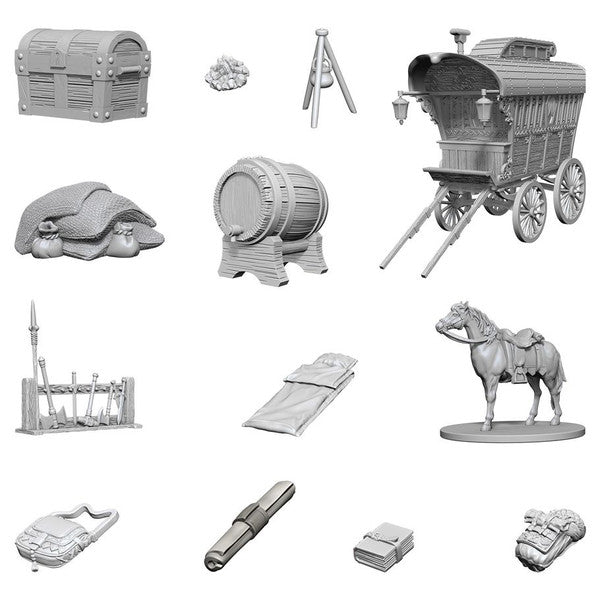D&D Nolzur's Marvelous Miniatures: Adventurer's Campsite