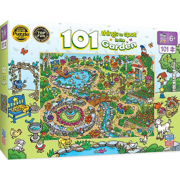 101 Things to Spot in the Garden - Right Fit - 101 Piece Kids Puzzle