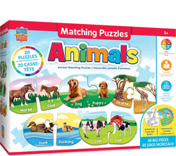 Educational Matching - Animals Jigsaw Puzzle
