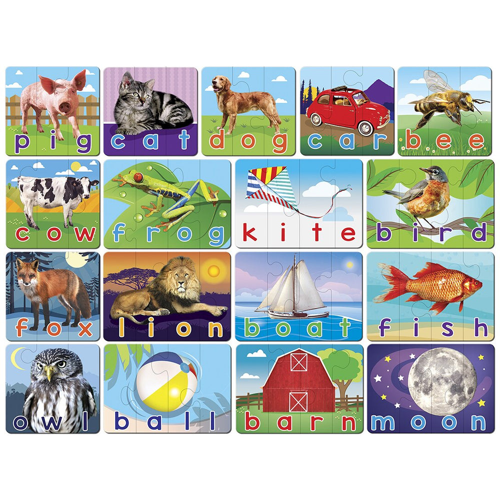 Educational Matching - Spelling Jigsaw Puzzles