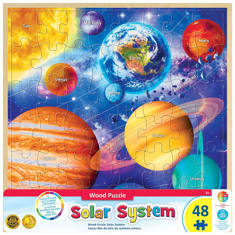 Solar System - 48 Wood Piece Puzzle