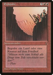 Fissure (German) - "Erdspalte" [Renaissance]