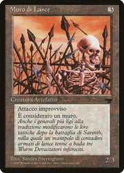 Wall of Spears (Italian) - "Muro di Lance" [Rinascimento]
