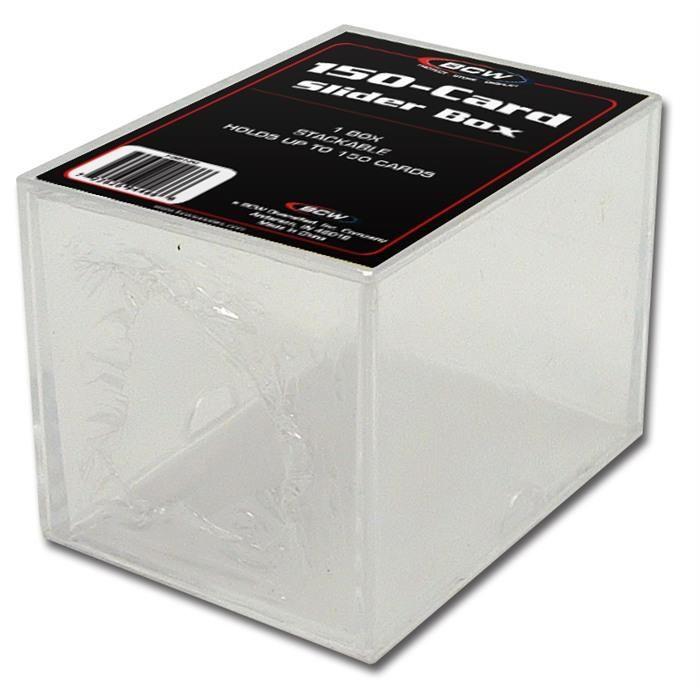 BCW 2-Piece Slider Box - 150 Count
