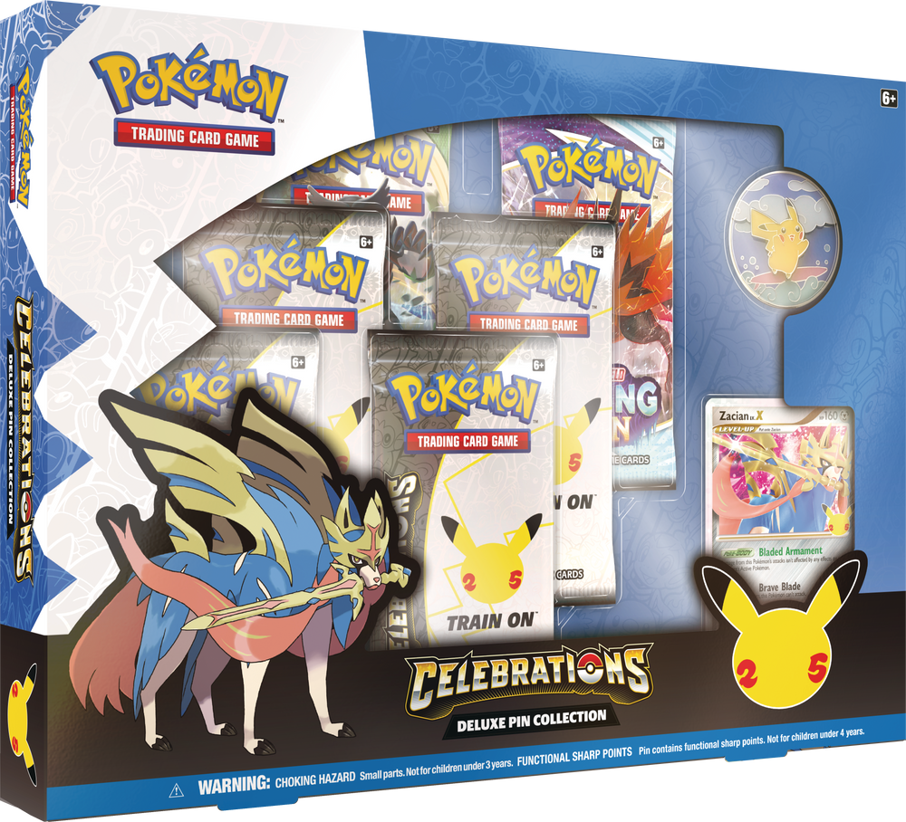 Pokémon TCG: Celebrations Deluxe Pin Collection