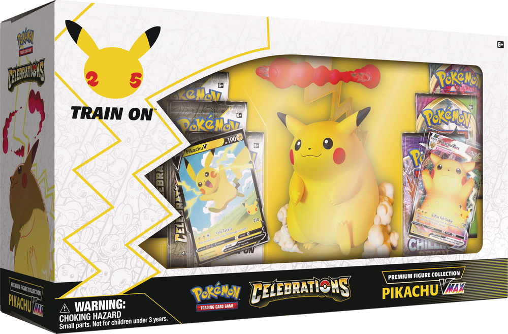 Pokémon TCG: Celebrations Premium Figure Collection—Pikachu VMAX