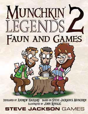 Munchkin: Legends 2 - Faun and Games Expansion