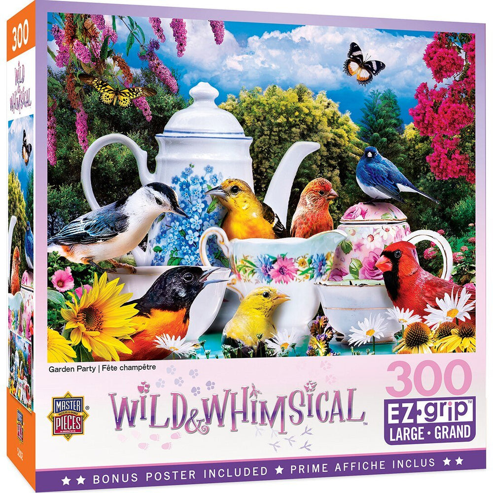 Wild & Whimsical - Garden Party 300 Piece Puzzle