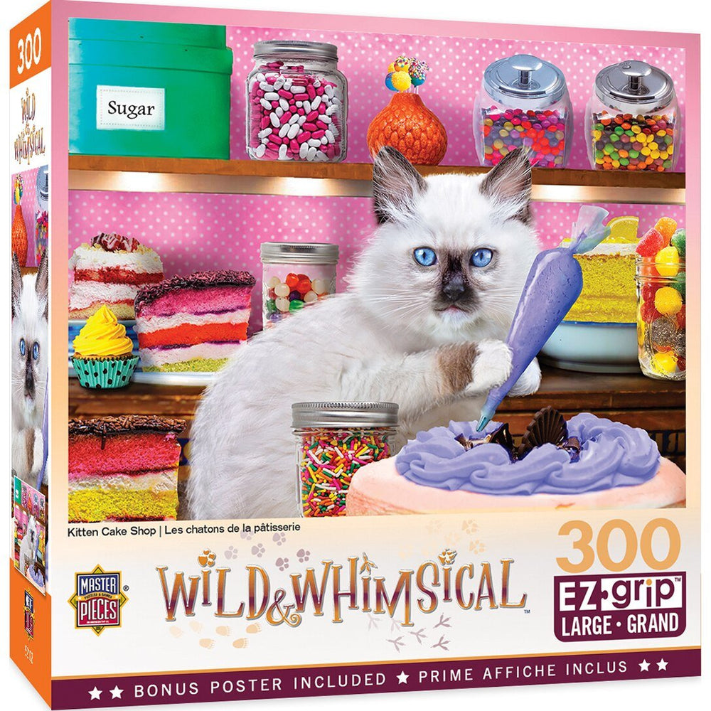 Wild & Whimsical - Kitten Cake Shop 300 Piece Puzzle