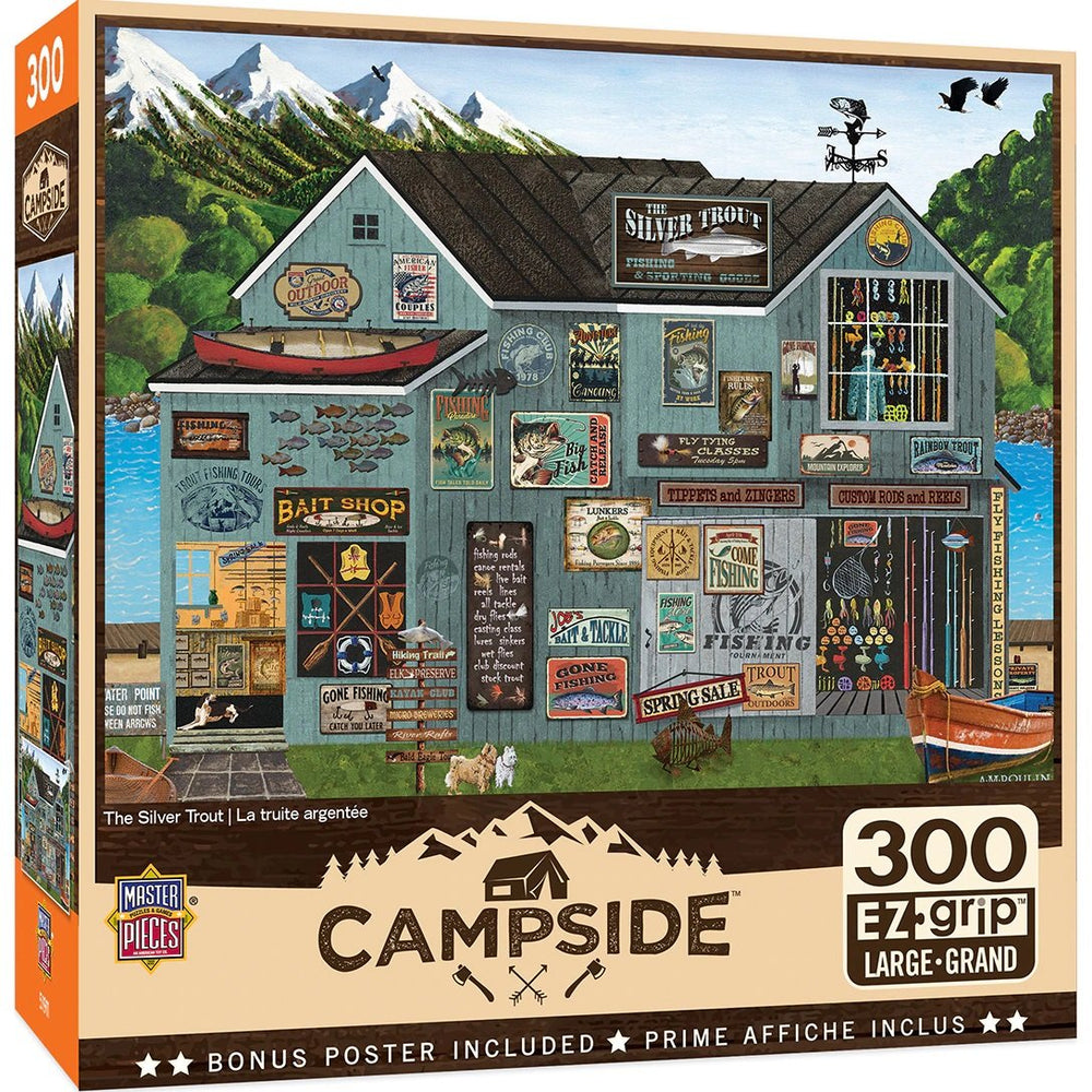 Campside - The Silver Trout 300 Piece Puzzle