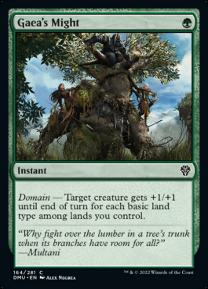 Gaea's Might [Dominaria United]