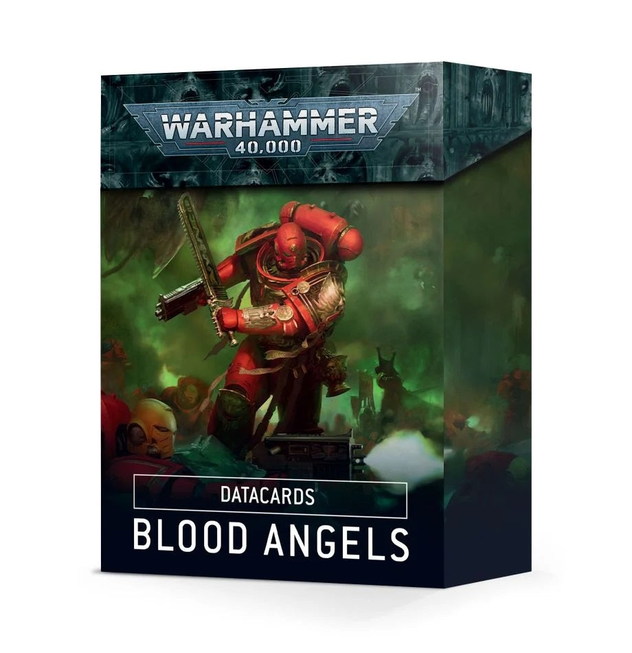 Warhammer 40K: Space Marines Blood Angels Datacards
