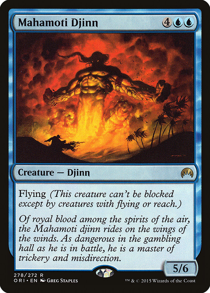 Mahamoti Djinn [Magic Origins]