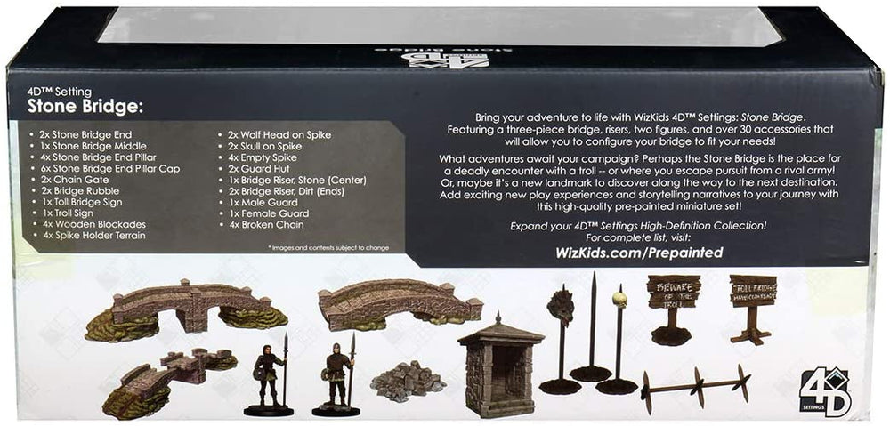 WizKids 4D Settings: Stone Bridge