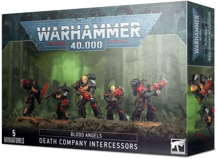Warhammer 40K: Space Marines Blood Angels Death Company Intercessors