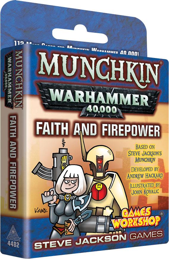 Munchkin: Warhammer 40K - Faith and Firepower