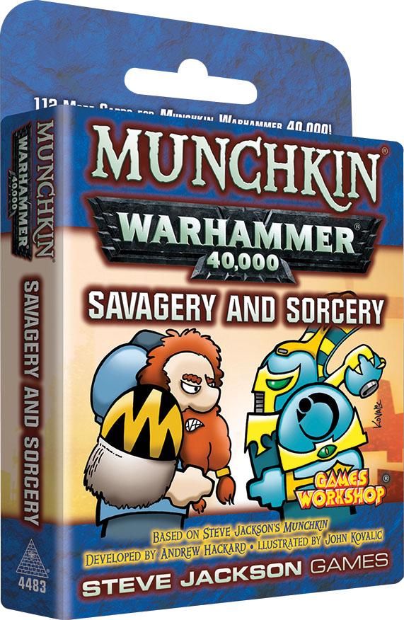 Munchkin: Warhammer 40K - Savagery and Sorcery Expansion