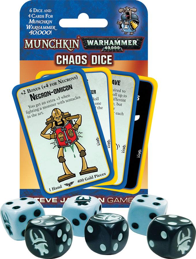 Munchkin: Warhammer 40K - Chaos Dice