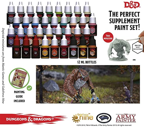 Dungeons & Dragons Nolzur`s Marvelous Pigments: Monster Paint Set