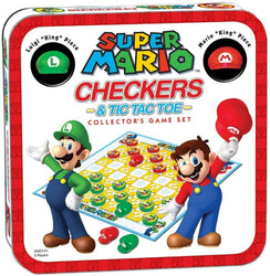 Super Mario Checkers & Tic-Tac-Toe Collector's Edition