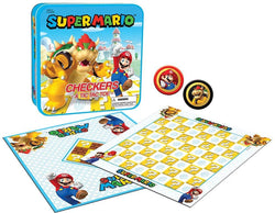 Super Mario Checkers & Tic-Tac-Toe