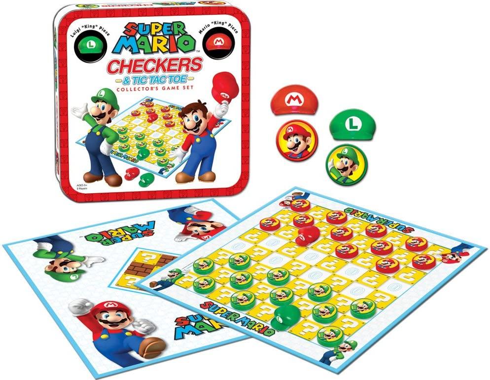 Super Mario Checkers & Tic-Tac-Toe Collector's Edition