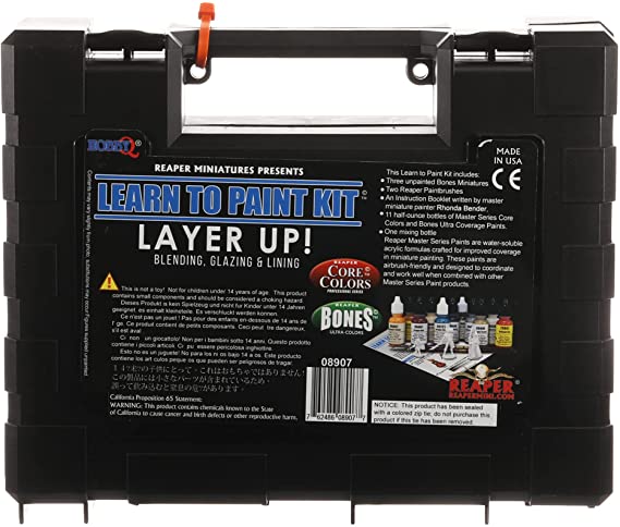 Learn to Paint Kit: Layer Up! - Base Coats, Layering, and Glazing