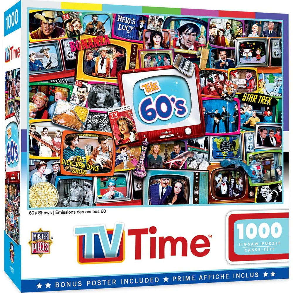 TV Time - 60s Shows 1000 Pieces