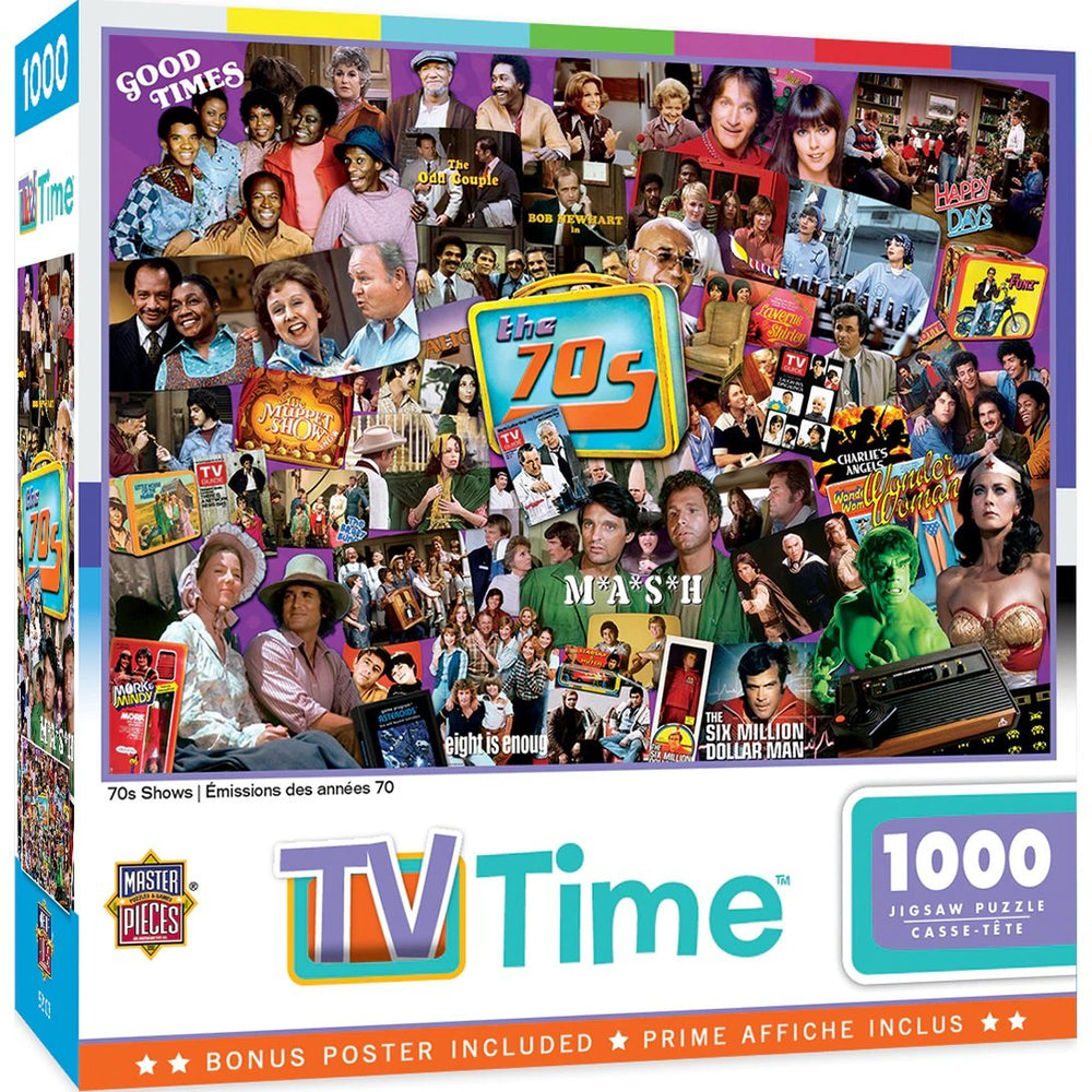 TV Time - 70s Shows 1000 Pieces