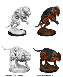 Pathfinder Deep Cuts Unpainted Miniatures: Hell Hounds