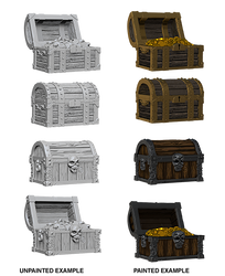Wizkids Deep Cuts Unpainted Miniatures: Chests